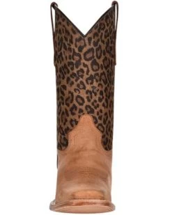 Circle G Girls' Leopard Print Western Boots - Square Toe -Western Chic Shop 2000361088 271 P3