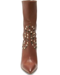 Free People Women's Dakota Heel Studded Leather Western Boots - Pointed Toe  -Western Chic Shop 2000362983 200 P3
