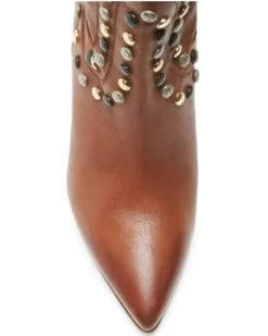 Free People Women's Dakota Heel Studded Leather Western Boots - Pointed Toe  -Western Chic Shop 2000362983 200 P5
