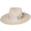 Stetson Men's Atacama Silver Belly Pinch Front Straw Western Hat 