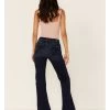 7 For All Mankind Women's Dojo Full Length Flare Denim Jeans