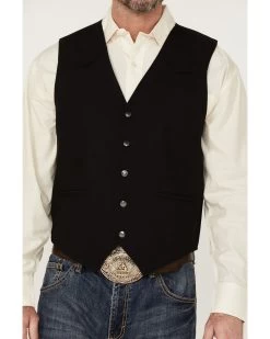 Cody James Men's Highlands Slub Button-Front Western Vest  -Western Chic Shop 2000364439 001 P3