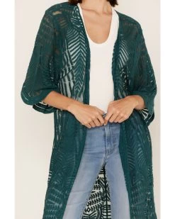 Shyanne Women's Geo Lace Kimono -Western Chic Shop 2000364778 442 P3