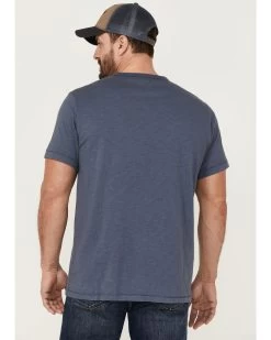 Brothers & Sons Men's Indigo Basic Short Sleeve Pocket T-Shirt  -Western Chic Shop 2000365812 402 P4