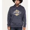 Wrangler Men's Southwestern Logo Graphic Hooded Sweatshirt 