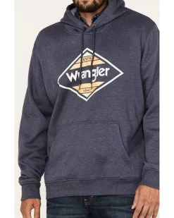 Wrangler Men's Southwestern Logo Graphic Hooded Sweatshirt  -Western Chic Shop 2000366029 410 P3