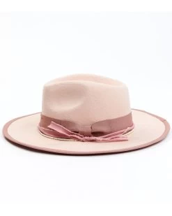 Shyanne Women's Rancher Tonal Ribbons & Beads Fedora Hat -Western Chic Shop 2000366125 650 P3