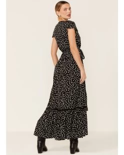 Beyond The Radar Women's Polka Dot Picnic Midi Dress  -Western Chic Shop 2000366188 001 P3