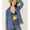 Lola Women's Denim Blazer Jacket