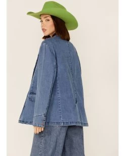 Lola Women's Denim Blazer Jacket -Western Chic Shop 2000366391 400 P4