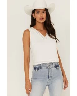 Idyllwind Women's Quail Ridge Lace Back Top  -Western Chic Shop 2000366616 100 P4