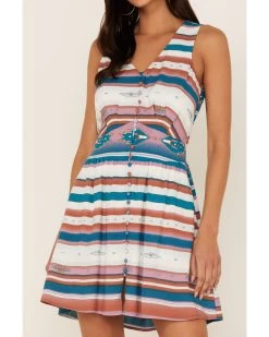 Idyllwind Women's Southwestern Print Sleeveless Dress 6 Idyllwind Women's Southwestern Print Sleeveless Dress -Western Chic Shop 2000366762 442 P3