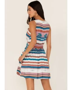 Idyllwind Women's Southwestern Print Sleeveless Dress 7 Idyllwind Women's Southwestern Print Sleeveless Dress -Western Chic Shop 2000366762 442 P4