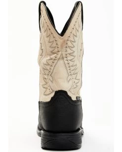 Rocky Men's Rugged Trail Pull On Western Work Boots - Steel Toe  -Western Chic Shop 2000368704 944 P5