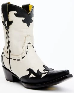 Planet Cowboy Women's Wingtip Leather Western Boot - Snip Toe 