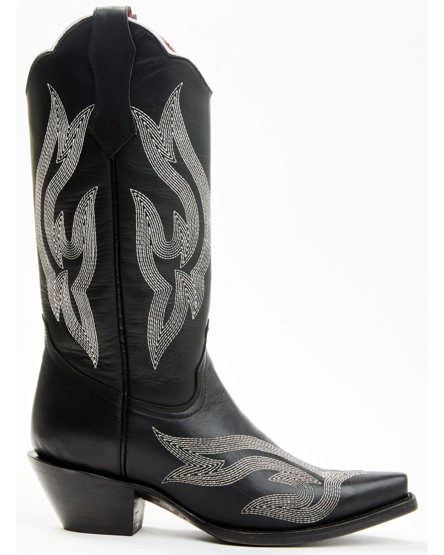 Planet Cowboy Women's Psychedelic Lines On The Highway Leather Western Boot - Snip Toe 2 Planet Cowboy Women's Psychedelic Lines On The Highway Leather Western Boot - Snip Toe - Image 2