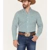 Ariat Men's Berwick Southwestern Print Fitted Button-Down Western Shirt 