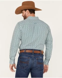 Ariat Men's Berwick Southwestern Print Fitted Button-Down Western Shirt  -Western Chic Shop 2000371740 100 P4