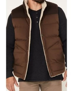 Brothers & Sons Men's Reversible Sherpa Down Vest -Western Chic Shop 2000373327 200 P3