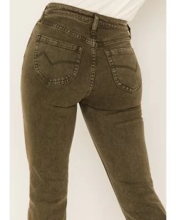 Cleo + Wolf Women's High Rise Ankle Straight Jeans 7 Cleo + Wolf Women's High Rise Ankle Straight Jeans -Western Chic Shop 2000373345 341 P4