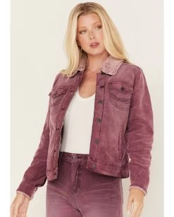 Idyllwind Women's Sherpa Lined Corduroy Jacket