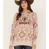 Ariat Women's Southwestern Print Logo Graphic Hoodie