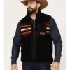 Pendleton Men's Ridgeline Striped Fleece Vest 