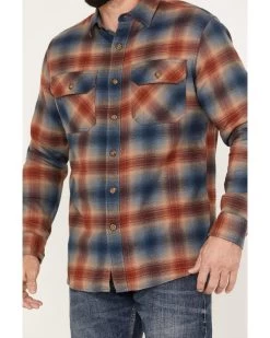 Pendleton Men's Burnside Plaid Button Down Long Sleeve Western Shirt -Western Chic Shop 2000374657 410 P3