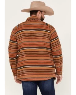Pendleton Men's Striped Sherpa-Lined Snap Western Shirt Jacket  -Western Chic Shop 2000374669 200 P4