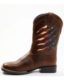 Cody James Boys' Ripped Flag Western Boots - Broad Square Toe -Western Chic Shop 2000374842 900 P3