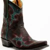 Old Gringo Women's Diego Short Embroidered Booties - Snip Toe