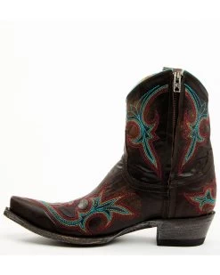 Old Gringo Women's Diego Short Embroidered Booties - Snip Toe -Western Chic Shop 2000374903 240 P3