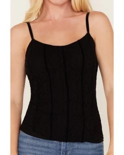 Idyllwind Women's Floral Print Lace Corset Cami Top -Western Chic Shop 2000375303 001 P3