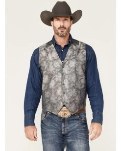 Cody James Men's Regal Paisley Print Vest