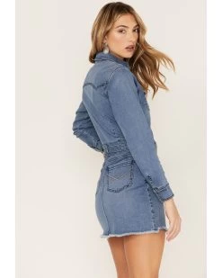 Idyllwind Women's Medium Wash Belted Western Denim Dress -Western Chic Shop 2000375742 400 P4