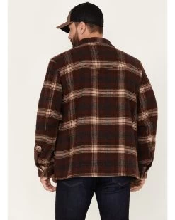 Powder River Outfitters Men's Plaid Print Full-Zip Wool Jacket -Western Chic Shop 2000376138 640 P4