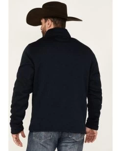 Cinch Men's Solid Sweater Knit 1/4 Zip Front Pullover  -Western Chic Shop 2000376675 410 P4
