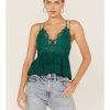 Free People Women's Adella Cami Lace Ruffled Tank Top