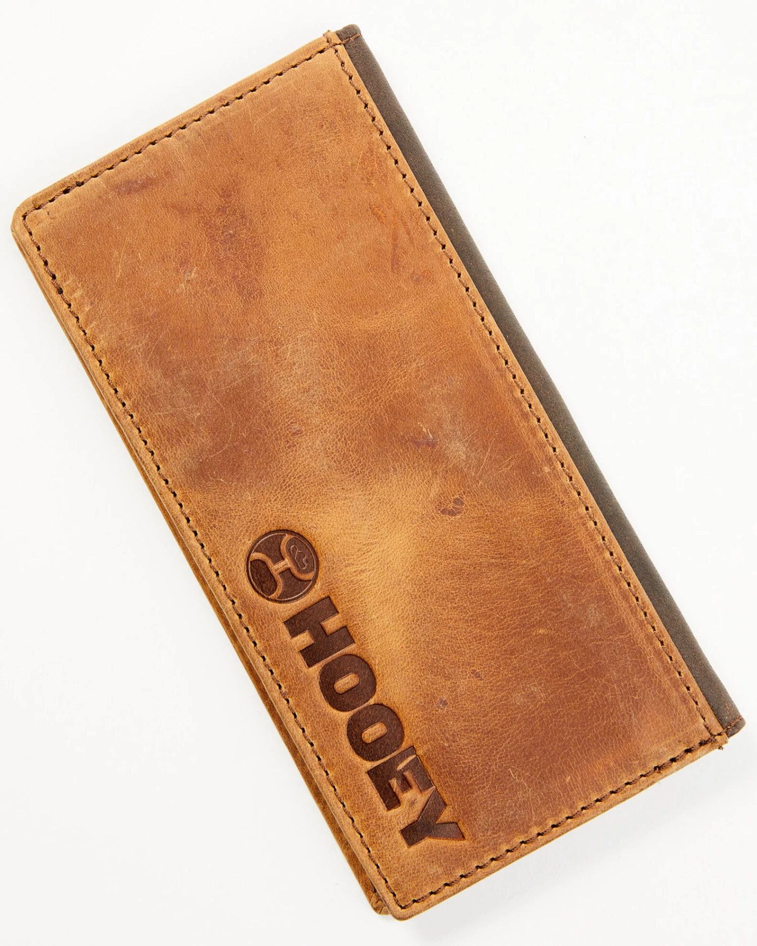 Hooey Men's Brown Logo Embossed Rodeo Wallet 3 Hooey Men's Brown Logo Embossed Rodeo Wallet - Image 3