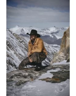 Scully Men's Solid Button Down Jacket