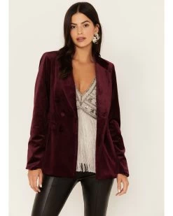 Maggie Sweet Women's Anna Velvet Blazer