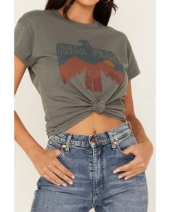 White Crow Women's Roam Free Thunderbird Graphic Tee -Western Chic Shop 2000379759 341 P3