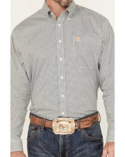 Cinch Men's Stretch Long Sleeve Button-Down Western Shirt -Western Chic Shop 2000379785 900 P3