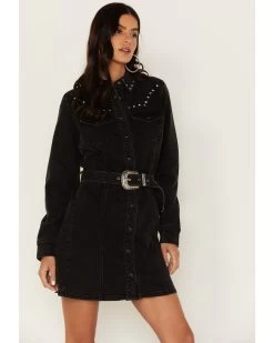 Idyllwind Women's Western Denim Belt Dress