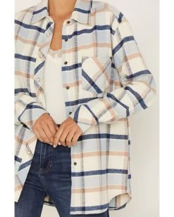 Idyllwind Women's Plaid Print Rendon Flannel Shirt -Western Chic Shop 2000380722 400 P3
