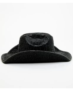 Wonderwest Women's Black Rhinestone Western Hat -Western Chic Shop 2000380891 001 P3