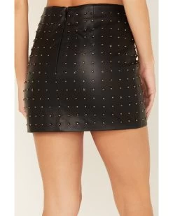 Idyllwind Women's Gallaway Studded Leather Mini Skirt -Western Chic Shop 2000381084 001 P4