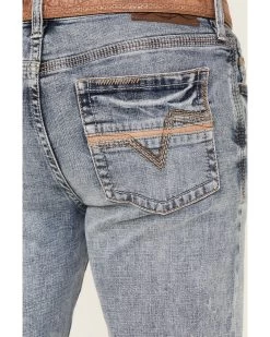 Cody James Men's Pinedale Slim Straight Stretch Denim Jeans -Western Chic Shop 2000381216 414 P4