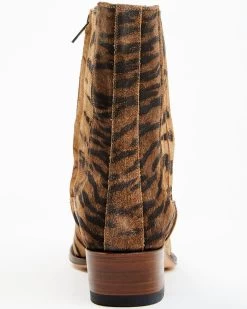 Sendra Women's Tiger Print Western Booties - Snip Toe -Western Chic Shop 2000382417 200 P5