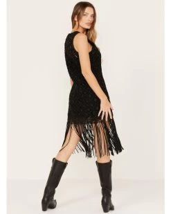 Wonderwest Women's Fringe Hem Mini Dress -Western Chic Shop 2000382478 001 P5
